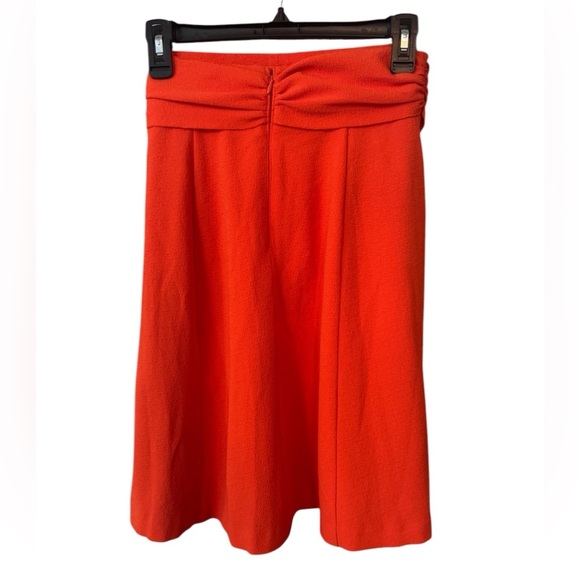 Ann Taylor pleated midi skirt. Classy elegant romantic business casual colorful - Picture 4 of 9